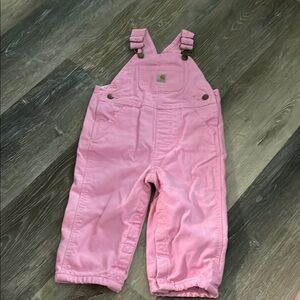 Carhartt Pink Kids Overalls